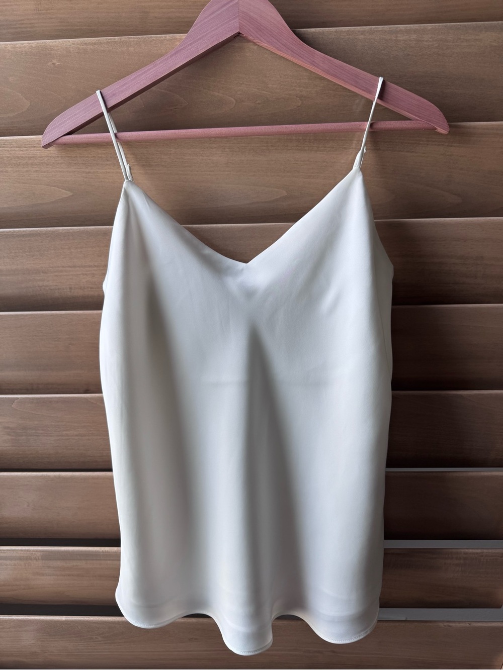 Club Monaco V-Neck Cami, Color: Off-White, Size: Small